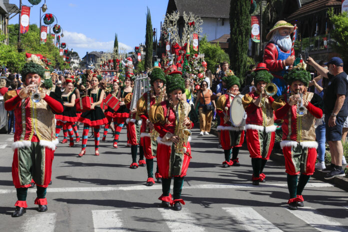 Parada de Natal.atração gratuita