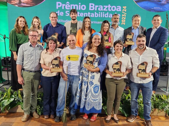 Vencedores - Premio Braztoa de Sustentabilidade 2023 24