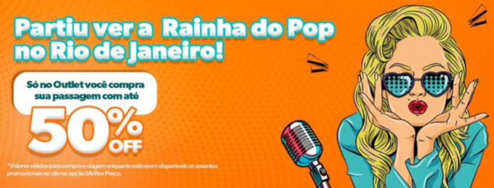 Passagens rodoviárias para Madonna